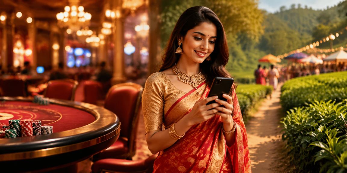 A user enjoying casino games on mobile in Bogura