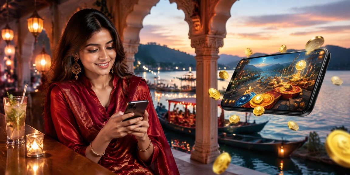 রাঙামাটিতে মোবাইলে ক্যাসিনো গেম উপভোগ করছেন একজন বাংলাদেশি ব্যবহারকারী